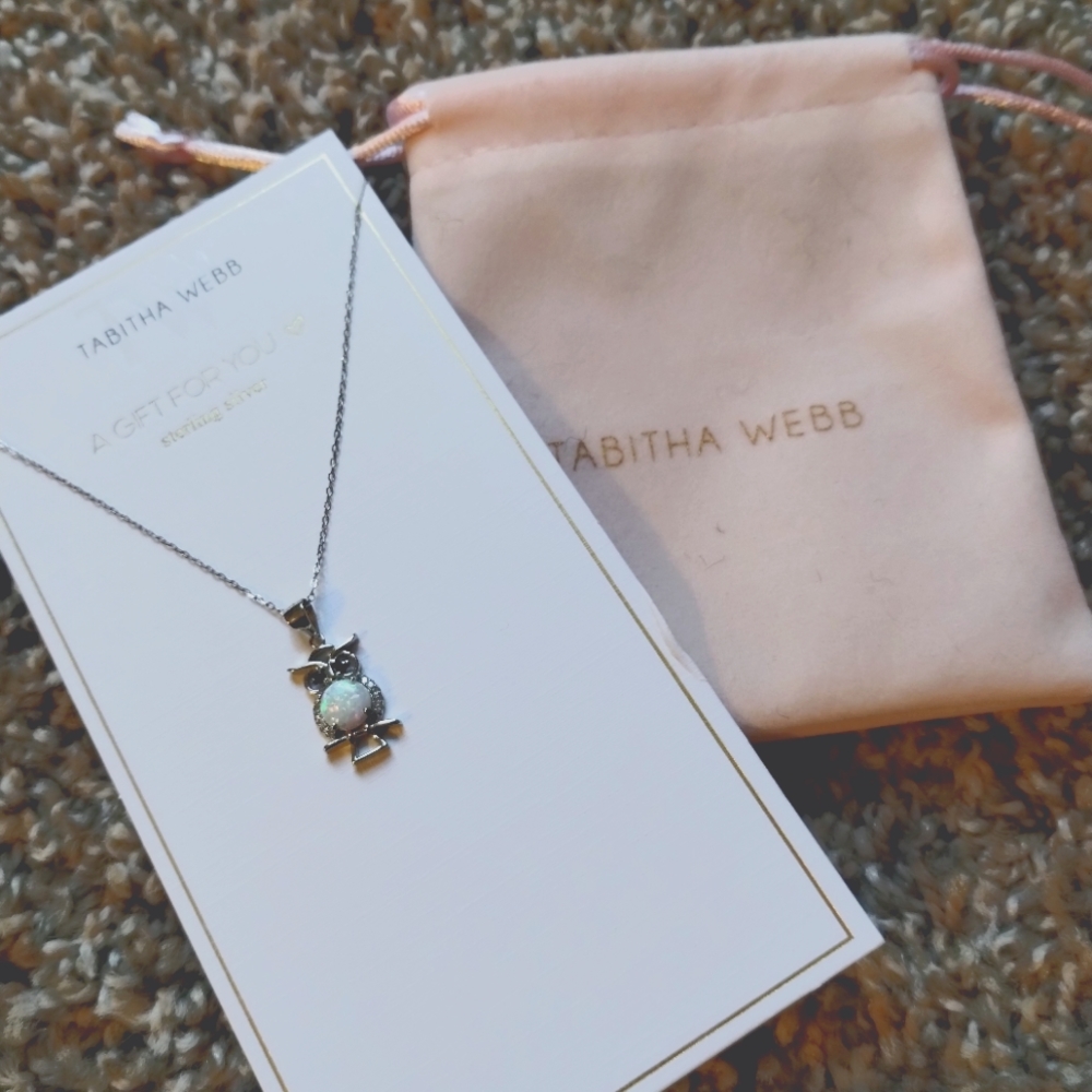 Tabitha Webb Owl Necklace